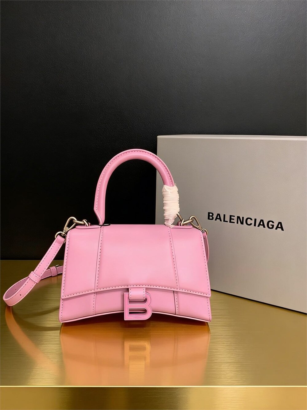 Hourglass XS Top Handle Bag